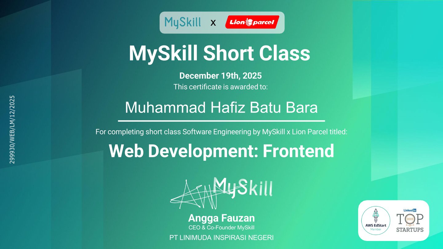 Web Development: Frontend - Software Engineering Short Class